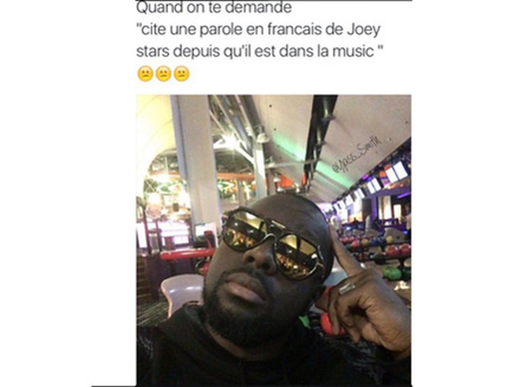 Maitre Gims clashe Joeystarr
