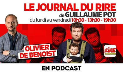 mea Olivier de Benoist dans le journal du rire