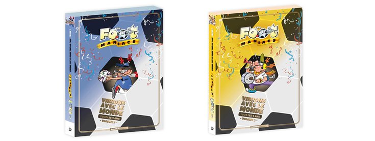 Pack Les Footmaniacs Volume 1 et Volume 2 - bannière