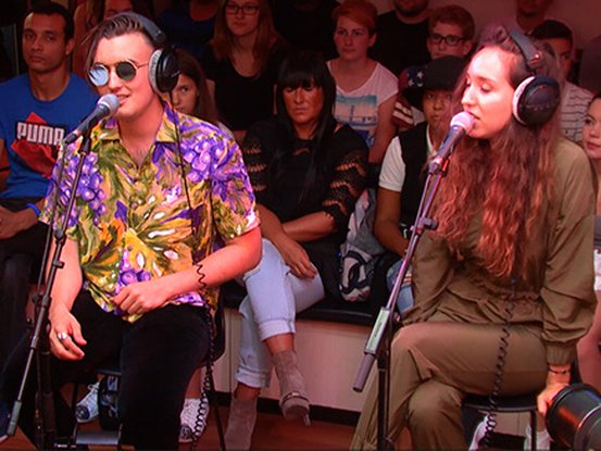 Gnash en live chez Cauet aout 2016