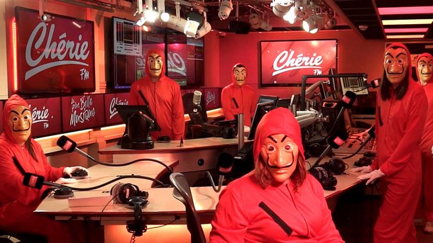 La nouvelle équipe du Réveil Chérie s’offre un teaser digne de La Casa de Papel !