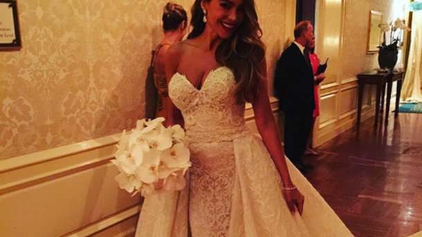 Sofia Vergara : sa robe de marié fait un carton!