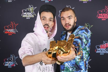 Bigflo et Oli  - Photocall - NRJ Music Awards 2019