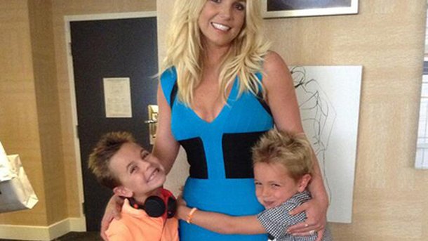 Britney Spears: avant-première avec ses fils!