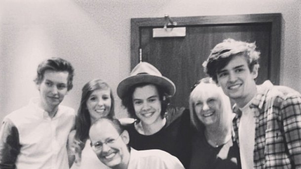 Harry Styles : retour en famille !