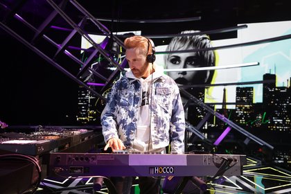 David Guetta - Backstage NRJ Music Awards Paris Edition