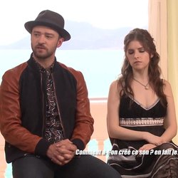 Justin Timberlake et Anna Kendrick : «On voulait faire des chansons qui puissent passer sur NRJ!»