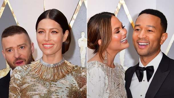 Justin Timberlake, John Legend: quel était le plus beau couple des Oscars?