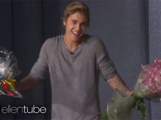Justin Bieber - Ellen's Birthday