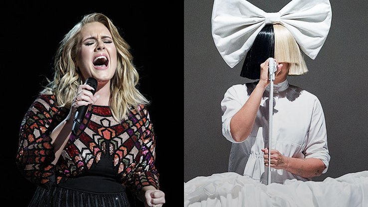 Adele et Sia