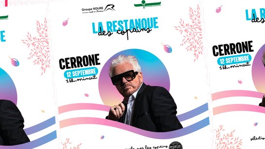 Cerrone en DJ Set à La Cadière d’Azur