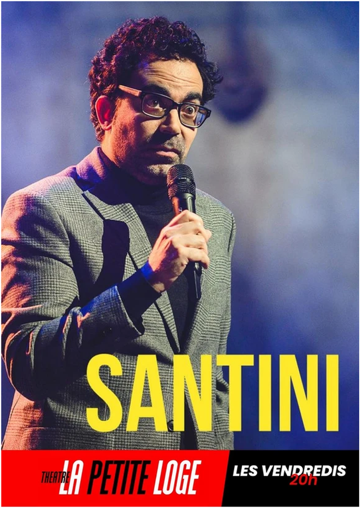 Julien Santini - La Petite Loge à Paris - affiche