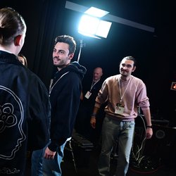 Pierre Garnier et Louis - J-1 avant la cérémonie des NRJ Music Awards 2024