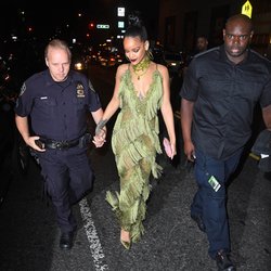 Rihanna après la cérémonie des VMAs 2016