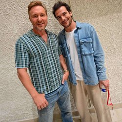 David Guetta et Amir - J-1 avant la cérémonie des NRJ Music Awards 2024