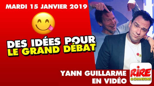 Yann Guillarme : "Des idées pour le Grand Débat"