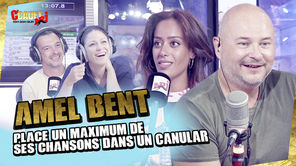 Amel Bent place un maximum de ses chansons dans un canular - C'Cauet sur NRJ