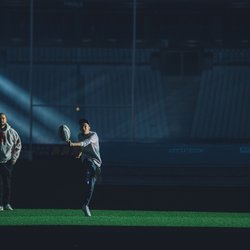 Bigflo & Oli en répétition au Stade de France (Finale TOP 14)