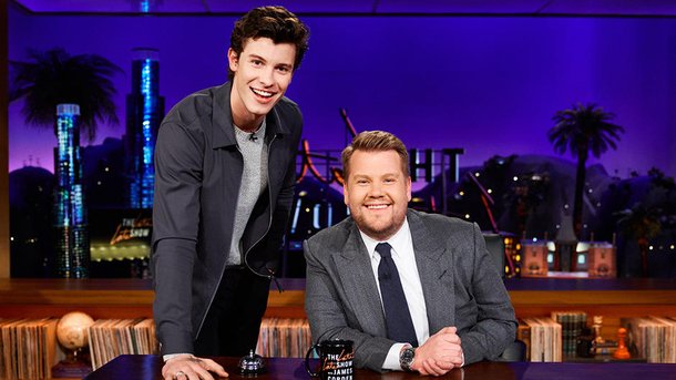 Shawn Mendes prend la place de James Corden dans le Late Late Show !