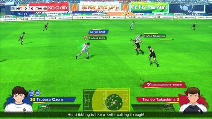 Captain Tsubasa: Rise of New Champions sur PS4, PC et Nintendo Switch.