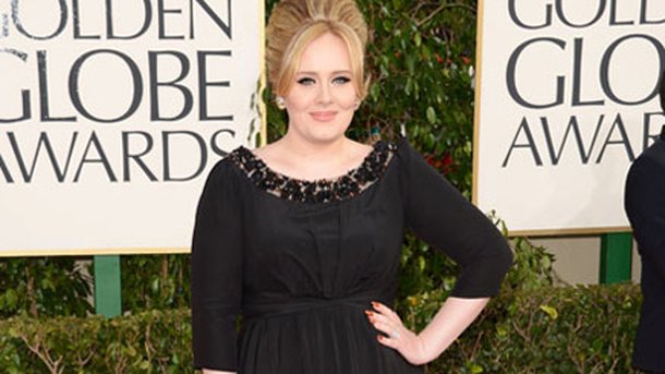 Adele : heureuse gagnante des Golden Globes
