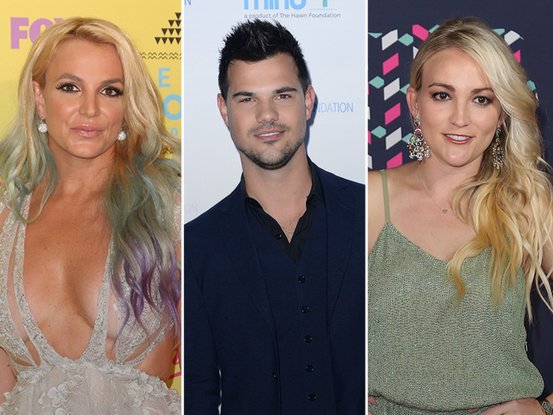 Britney Spears Taylor Lautner et Jamie Lynn Spears