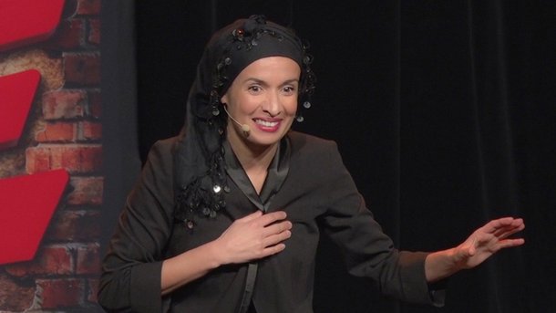 Amelle Chahbi aux Open du rire - 2017-03