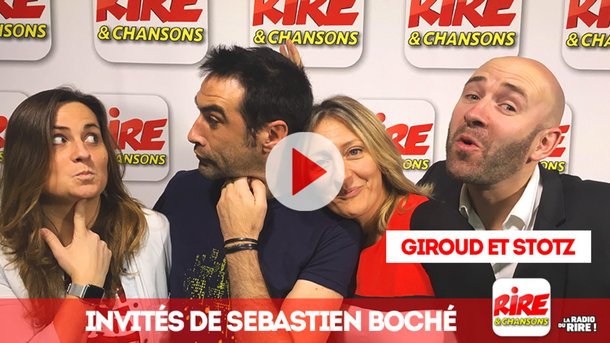 Giroud et Stotz invités de Sébastien Boché font leurs biographies respectives