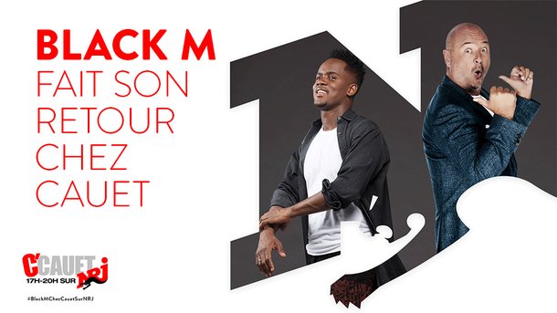 Black M fait son grand retour chez Cauet jeudi 13 juin