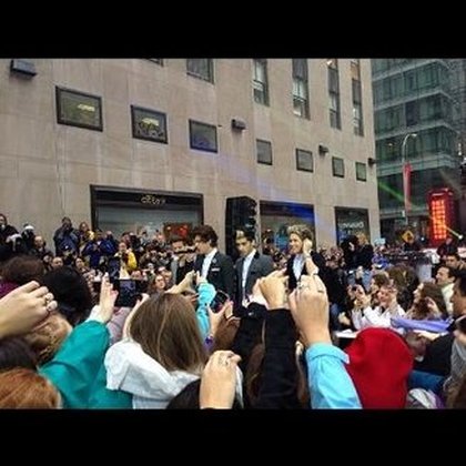 C'est parti pour le today show!