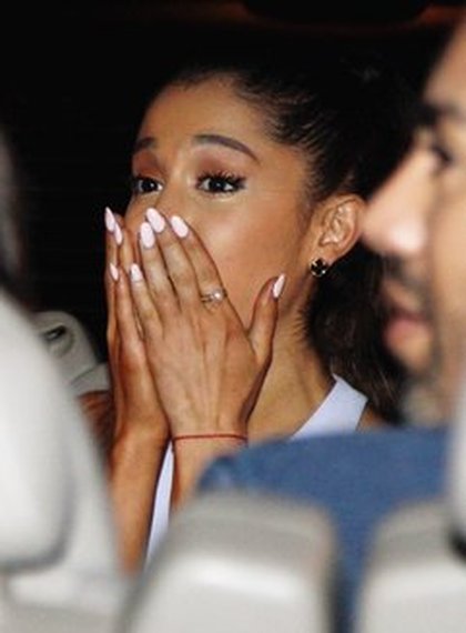 Ariana Grande avec Niall Horan à Barcelone