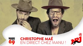 Christophe Maé en interview chez «Manu dans le 6/9»: «Les gens du quotidien m’inspirent»