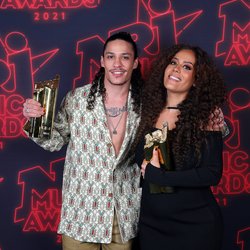 Hatik et Amel Bent - NRJ Music Awards 2021