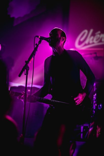 Calogero sur la scène du Concert Pop Love à Nice