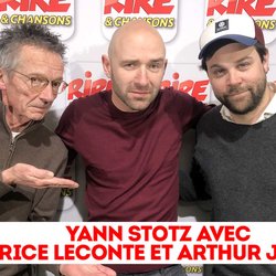 Yann Stotz face à Patrice Leconte et Arthur Jugnot - 1 heure avec Patrice Leconte et Arthur Jugnot sur Rire & Chansons - photo
