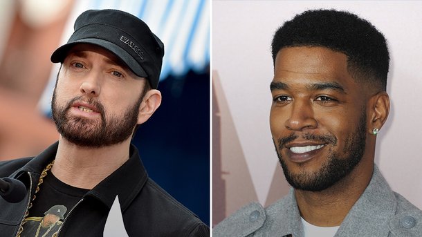 Eminem et Kid Cudi annoncent une collaboration, «The Adventures of Moon Man et Slim Shady»