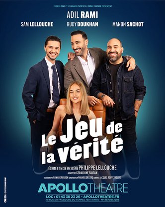 Affiche LE jEU DE LA VERITE - APOLLO THEATRE