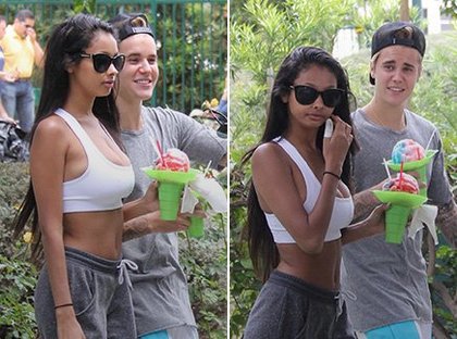 Justin Bieber et Jayde Pierce
