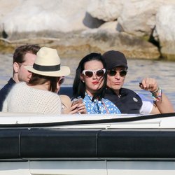 Katy Perry et Orlando Bloom sur un Yacht à Saint Jean Cap Ferrat