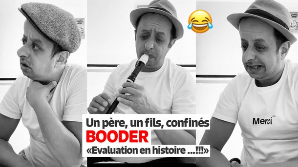 Booder - Un père, un fils, confinés - Evaluation d'histoire Ou quand le père aide le fils (ou pas...)
