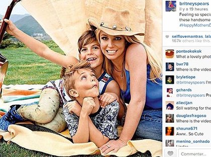 Britney Spears et ses fils