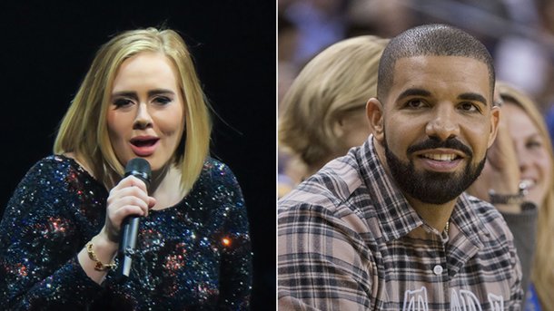 Adele et Drake dominent les charts annuels britanniques