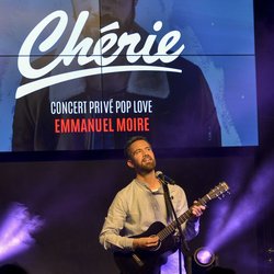 Emmanuel Moire sur la scène du Concert privé Pop Love