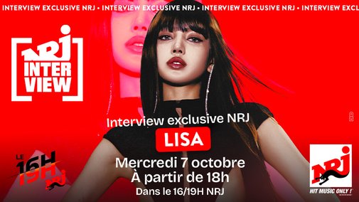Lisa en interview exclusive dans le 16/19 NRJ !