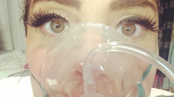 Lady Gaga petit tour à l'hôpital!