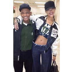 Rihanna et son grand père