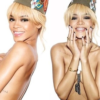 Rihanna dévoile de nouvelles photos topless !