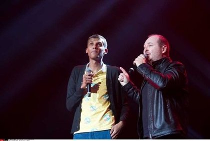 Stromae et Cauet @ NRJ Music Tour de Paris