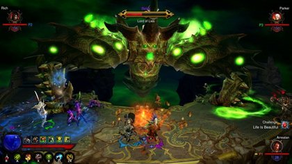Diablo 3 Eternal Collection, c'est aussi des combats équipes contre des boss parfaitement très imposants !