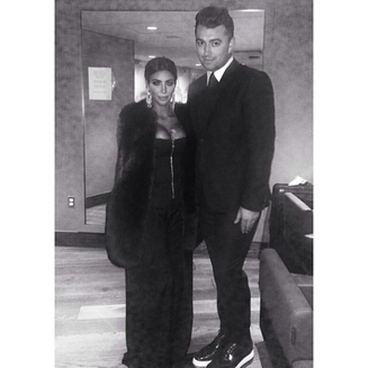 Sam Smith et Kim Kardashian